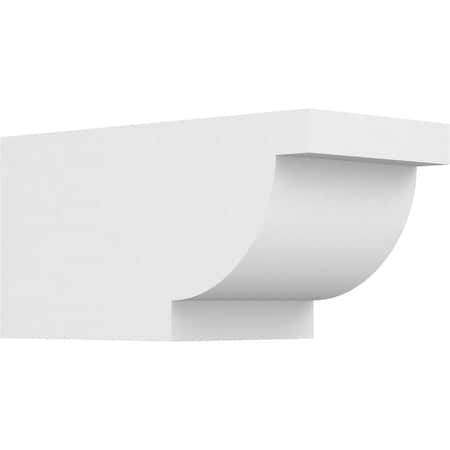 Ekena Millwork Standard Alpine Architectural Grade PVC Rafter Tail, 6"W X 6"H X 12"L RFTP06X06X12ALP